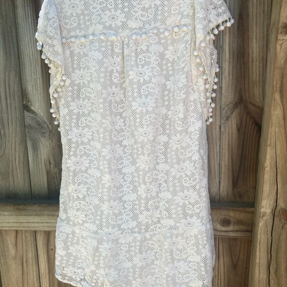 Vintage America cotton blend lace dress - Picture 3 of 9